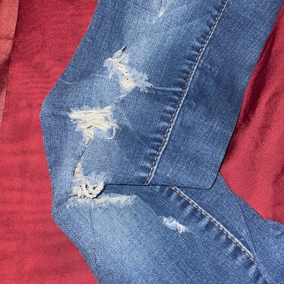 Blue Ripped Jeans - Picture 2 of 5